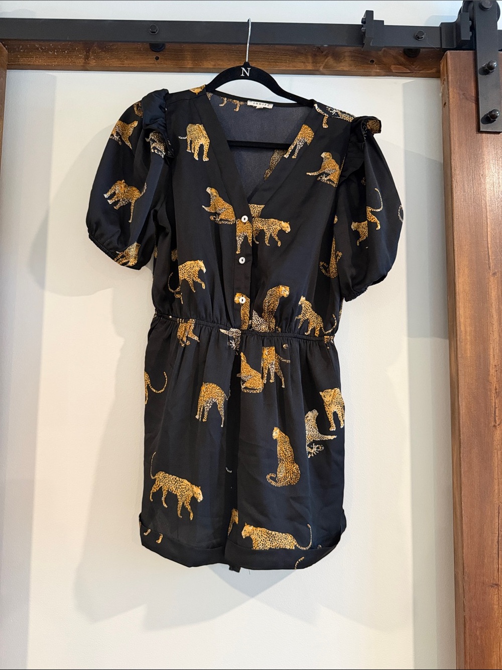 Jodifl Cheetah Print Romper